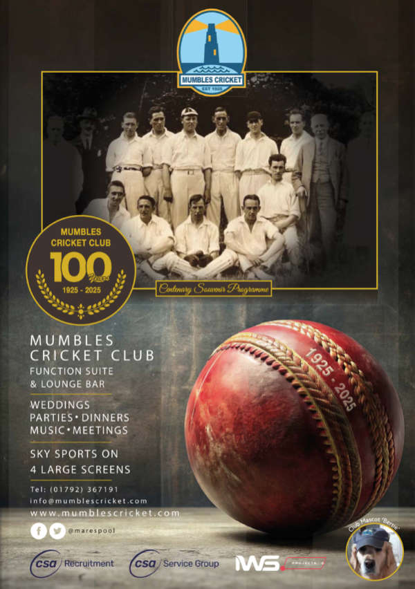 Mumbles Cricket Brochure 2025